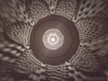 Moroccan Brass Pendant Light: Handmade Pierced Ceiling Lamp