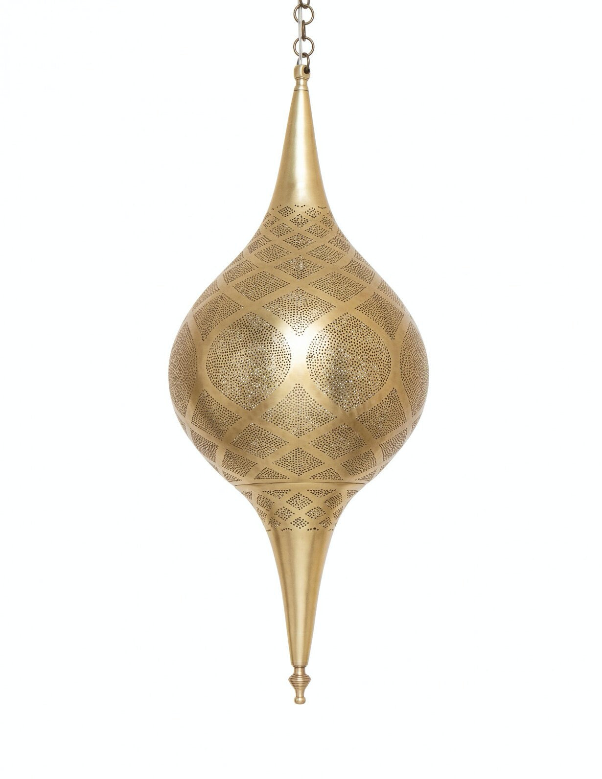 Handmade Moroccan Copper Pendant Light: Oriental Home Decor