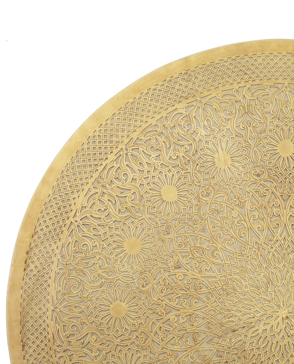 Handmade Moroccan Copper Wall Light: Floral Night Light Lampshade