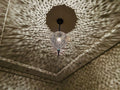 Handmade Moroccan Brass Pendant Lamp: Artistry & Warmth