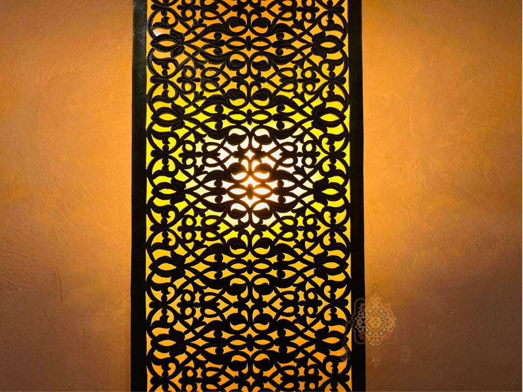 Handmade Brass Moroccan Wall Light: Elegant Home Lighting