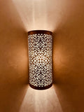 Handmade Moroccan Brass Wall Sconce: Elegant Home Lighting