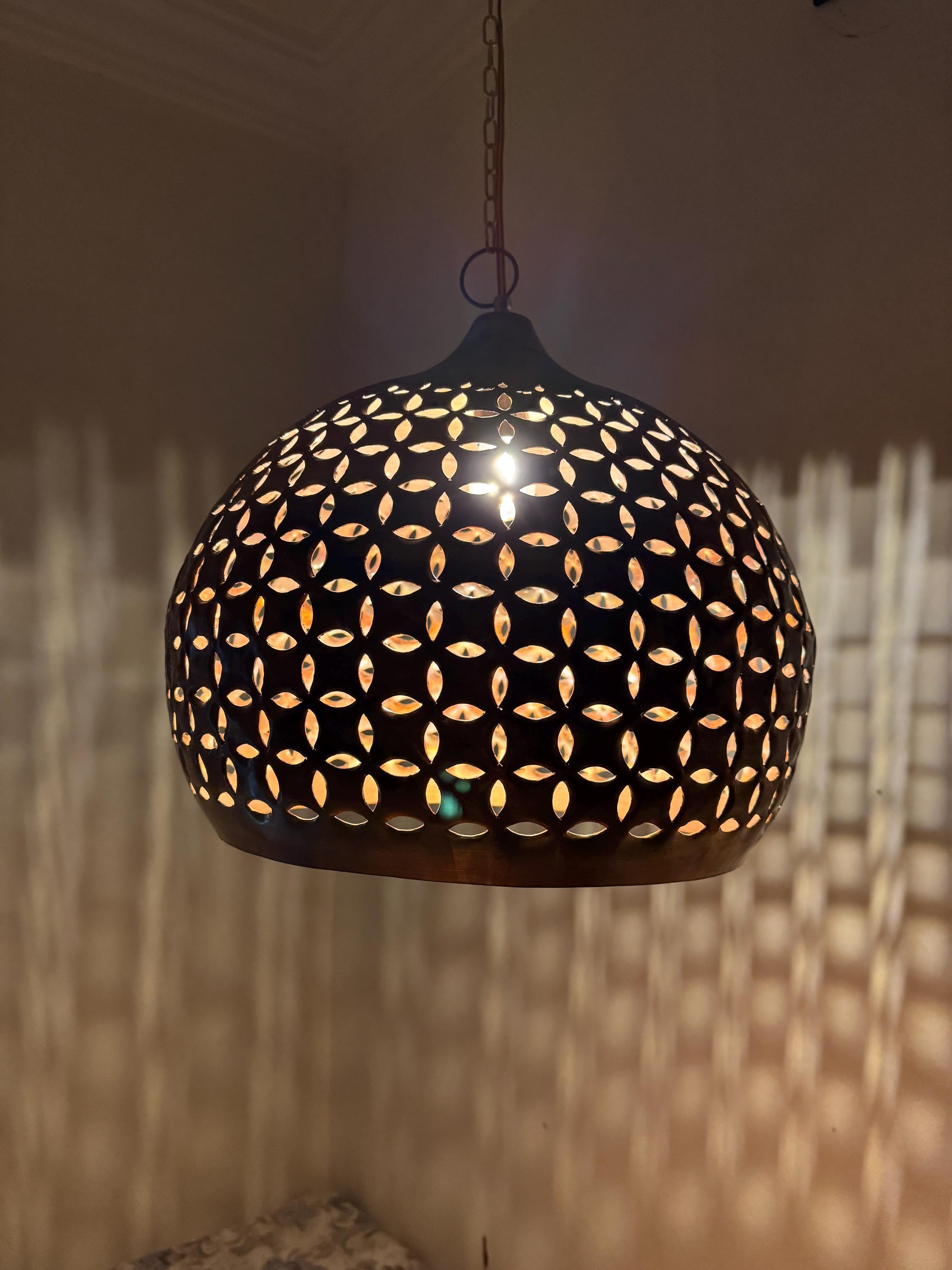 Modern Ceiling Fixture,Moroccan brass pendant light