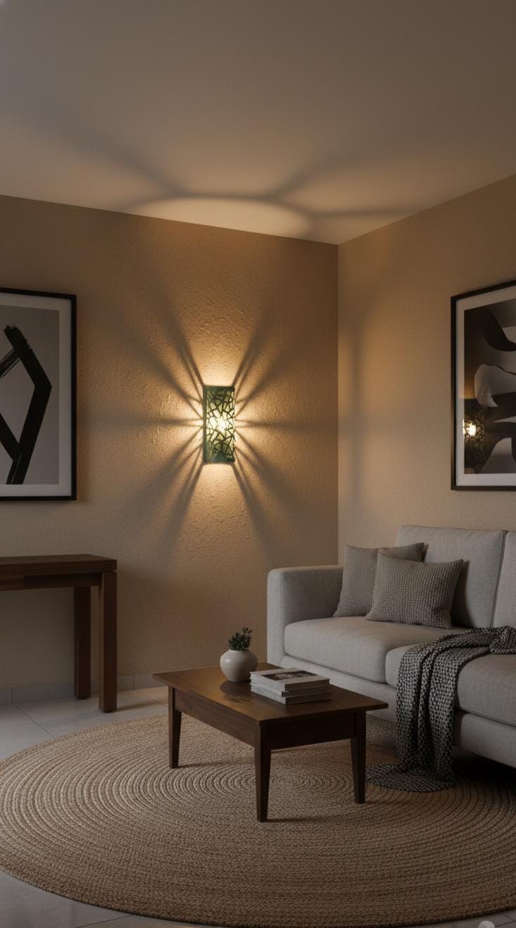 Set of 2 oxidized Copper Wall Sconce Set, Green Patina Exterior Lighting