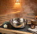 Silver Pedicure Bath Bowl | Foot Soak Relaxation Tub, Solid Copper Basin